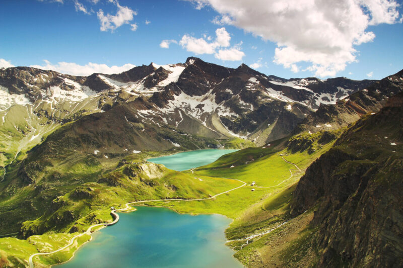 italian landscape mountains nature