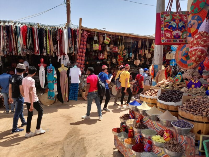443837 السوق فى القرية النوبية