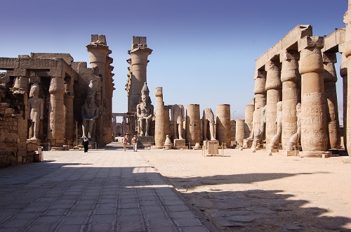500px Photo ID: 309733177 A view of Luxor Temple from the Forecourt built by Ramesses II. The view looks down through the Colonnade Hall and into the inner sanctuary of the temple that was built by Amenhotep III. 500px Photo ID: 309733177 A view of Luxor Temple from the Forecourt built by Ramesses II. The view looks down through the Colonnade Hall and into the inner sanctuary of the temple that was built by Amenhotep III.